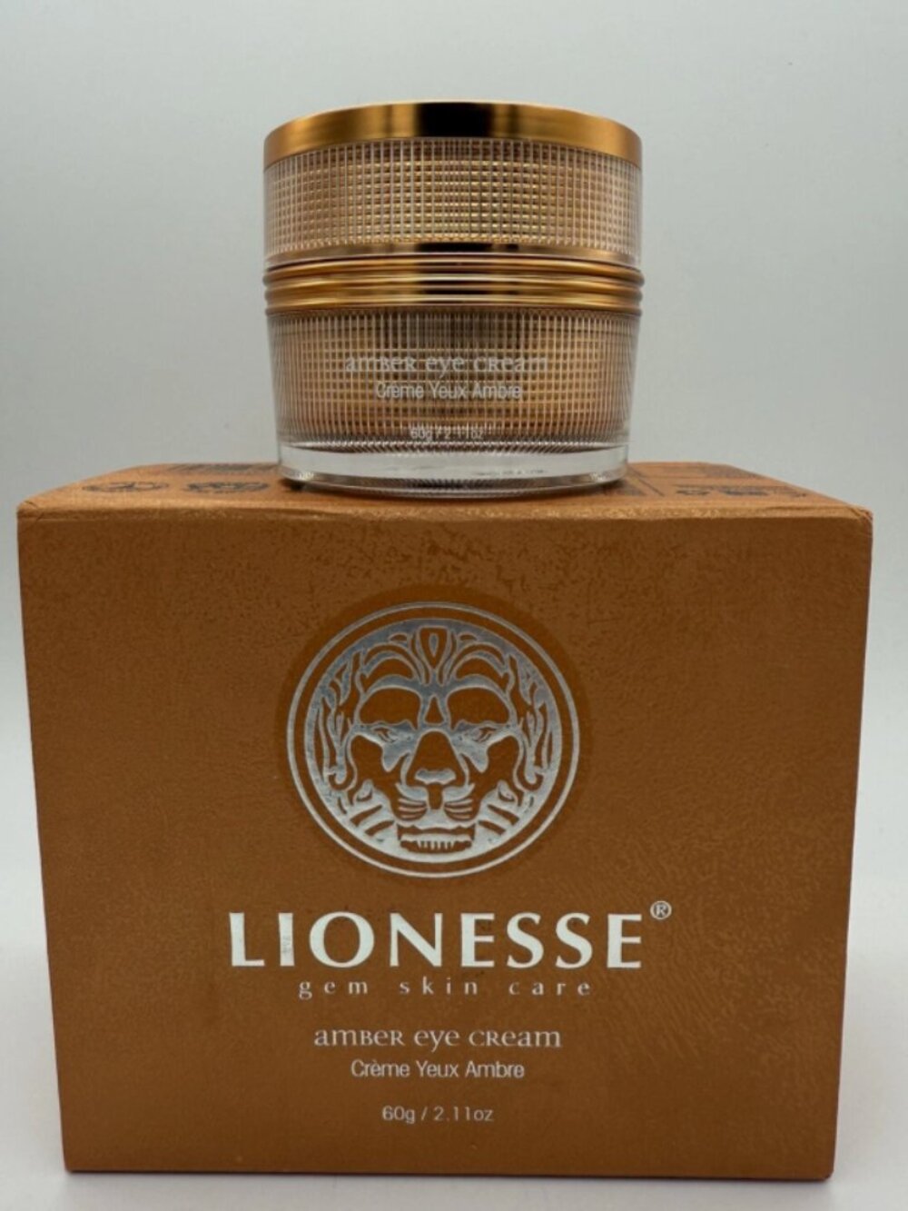 LIONESSE AMBER EYE CREAM-REDUCES PUFFINESS- 2.11 fl oz / 60 g - BRAND NEW-SEALED